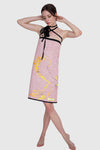 Pink Phoenix Dress / Skirt / Coat / Scarf
