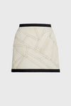 Upcycled Cotton Short Skirt