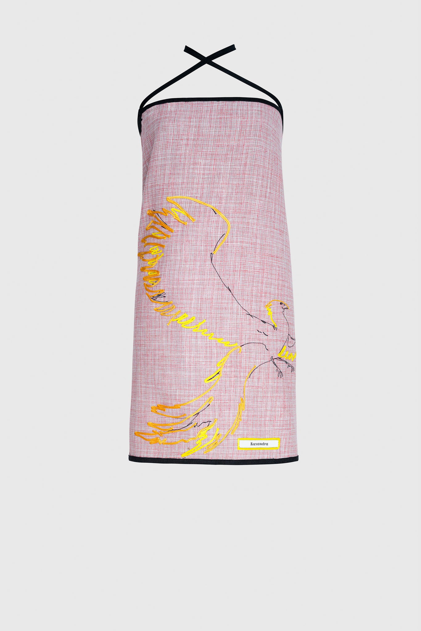 Pink Phoenix Dress / Skirt / Coat / Scarf