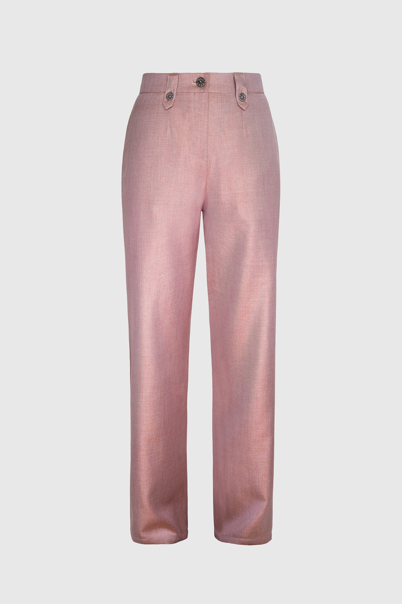 Pink Cinnamon Trousers - Silk