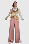 Pink Cinnamon Trousers - Silk