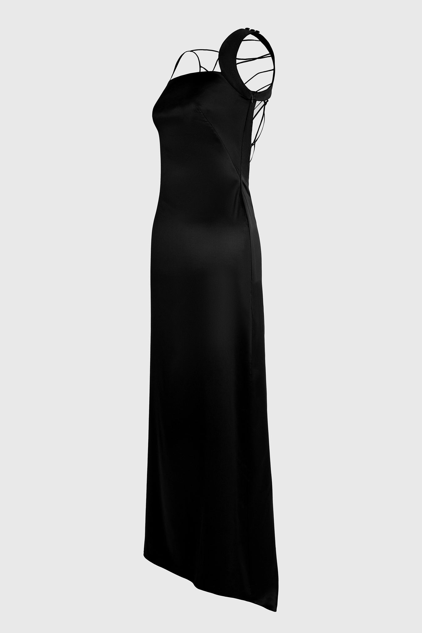 Hornet Dress - Black Silk