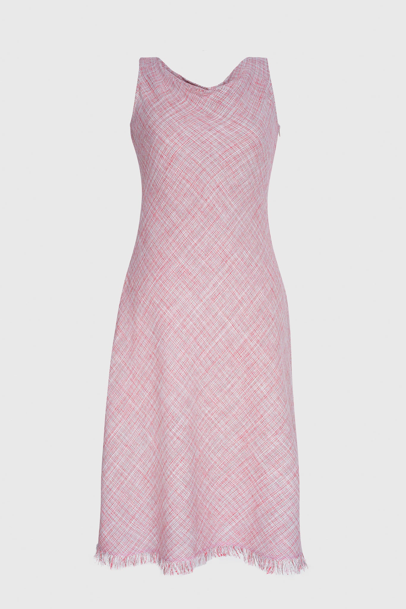 Bias Cut Dress - Pink