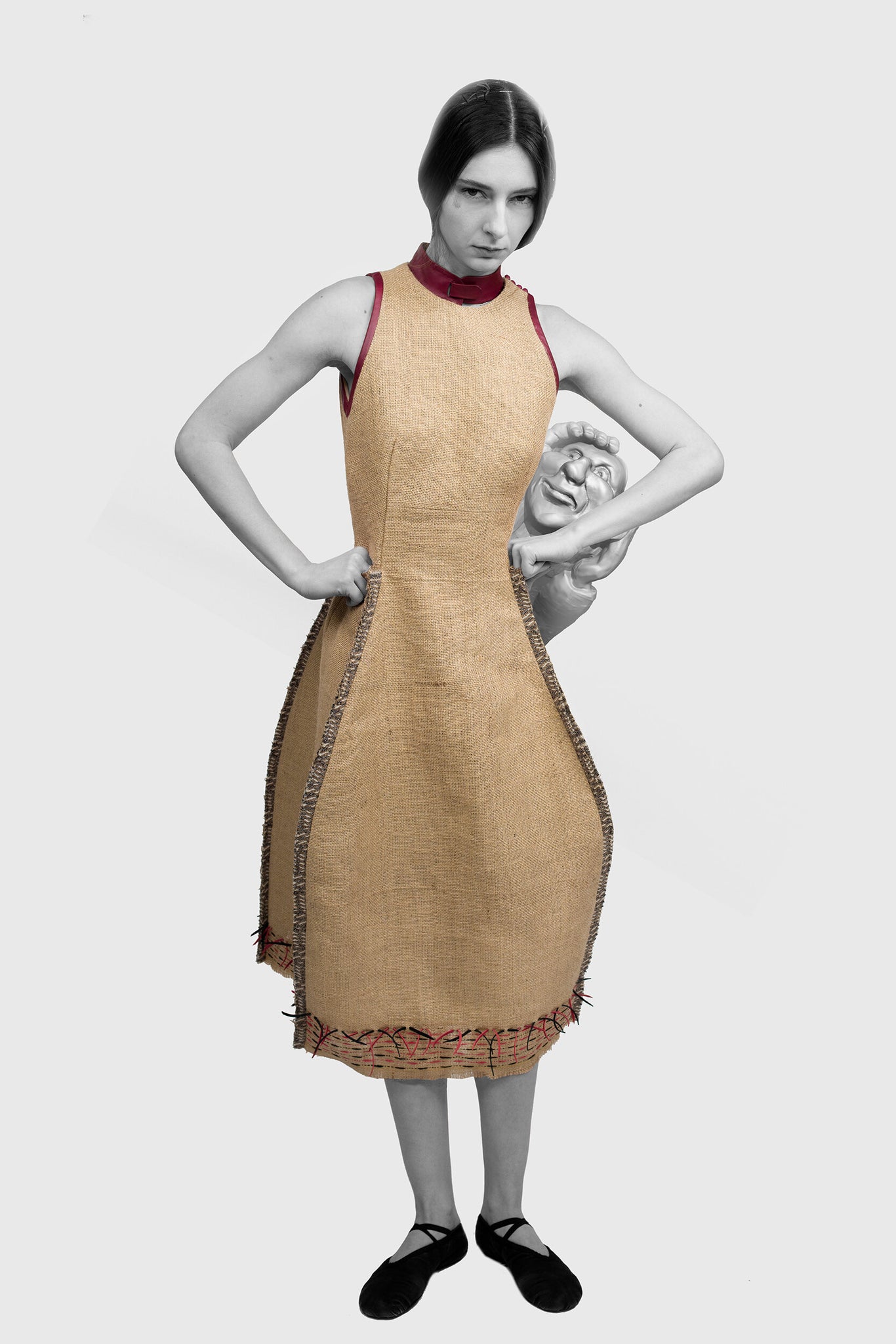 Crinoline Dress - Jute Canvas
