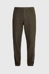 Straight Wool Pants - Men's