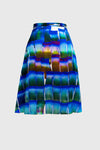 A-Line Electric Blue Skirt
