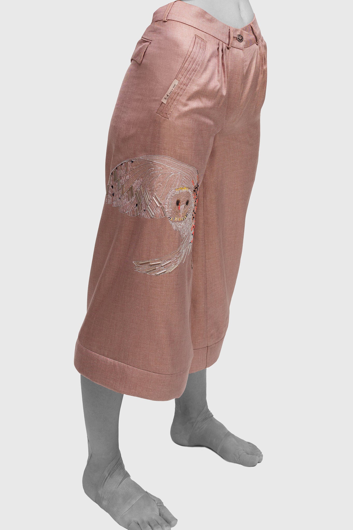 Owl Culottes - Cropped Trousers