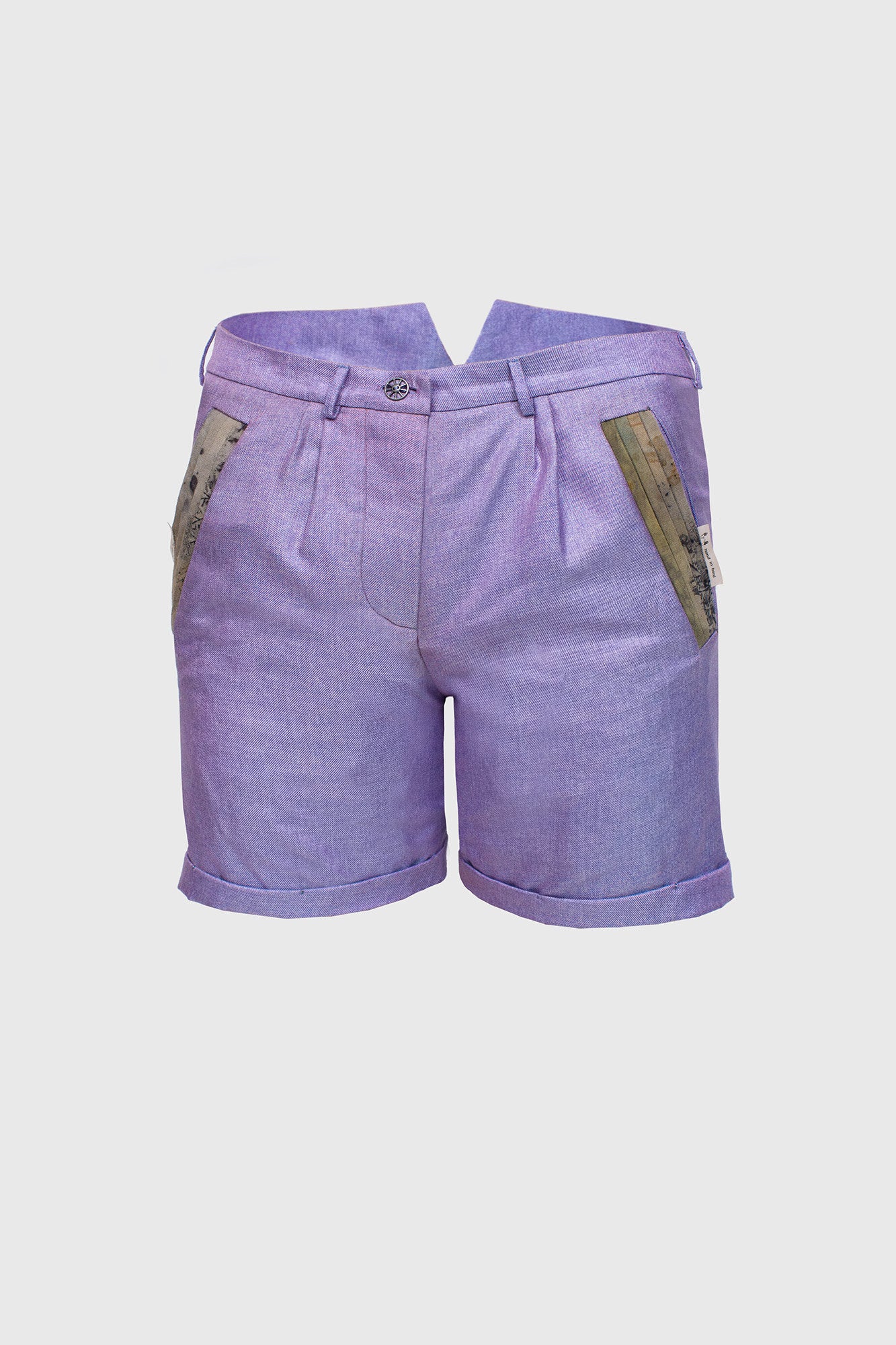 No Expectations Shorts- Purple