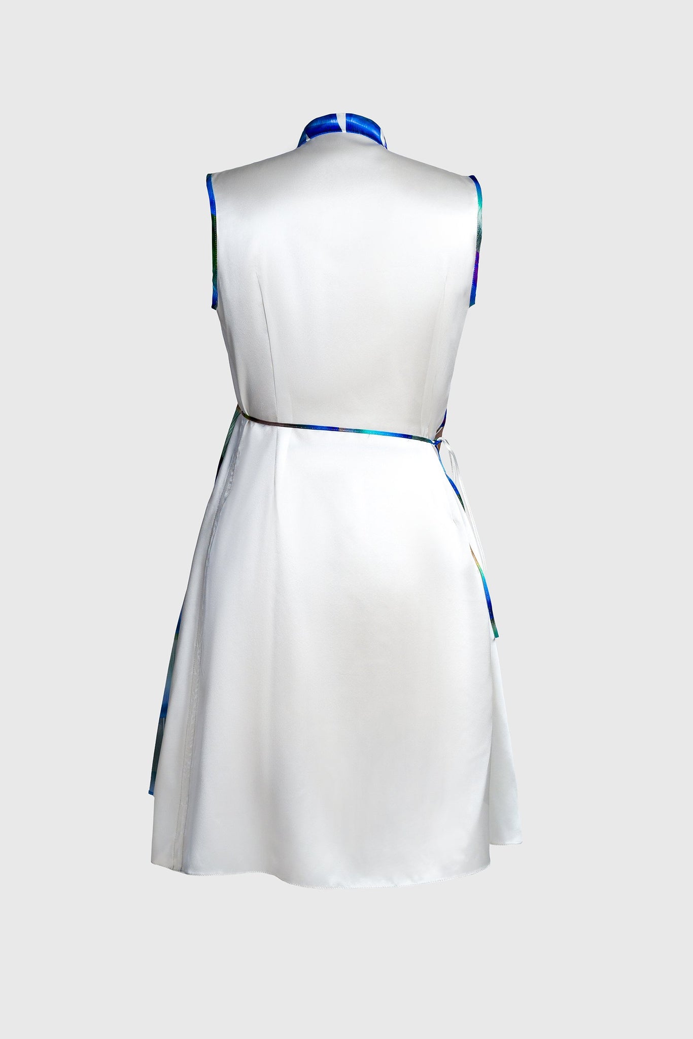 Electric Wrap Dress