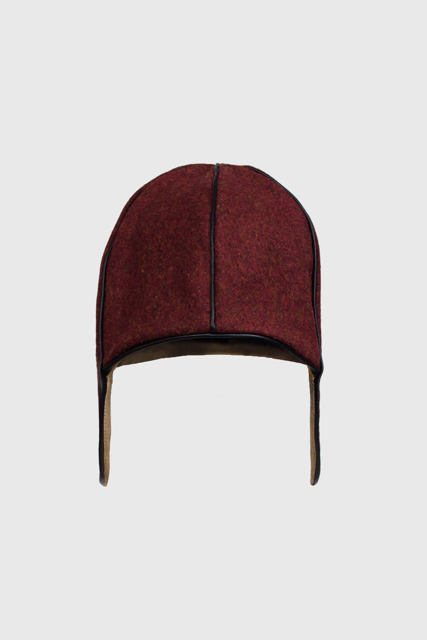 Military Hat - Dark Red