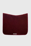 Virgin Wool Saddle Pad - Red