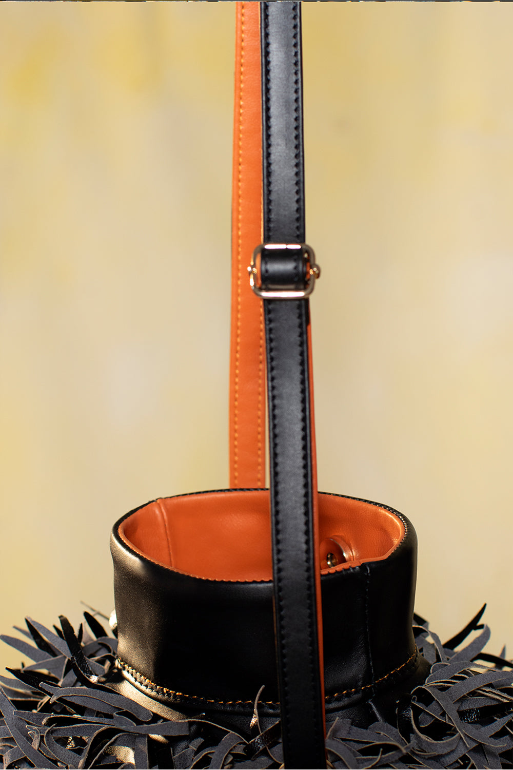 Ssy Petit Bag - Black &amp; Orange